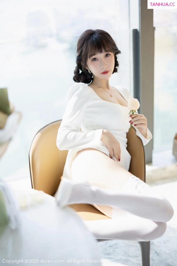 波巧酱  [XiuRen]高清写真图 2023.04.06 No.6528 波巧酱 丝袜美腿第9张图片